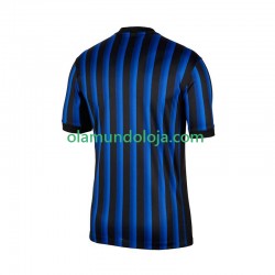 Camisola Inter de Milão Homem Equipamento Primeiro 2025-2026 Manga Curta